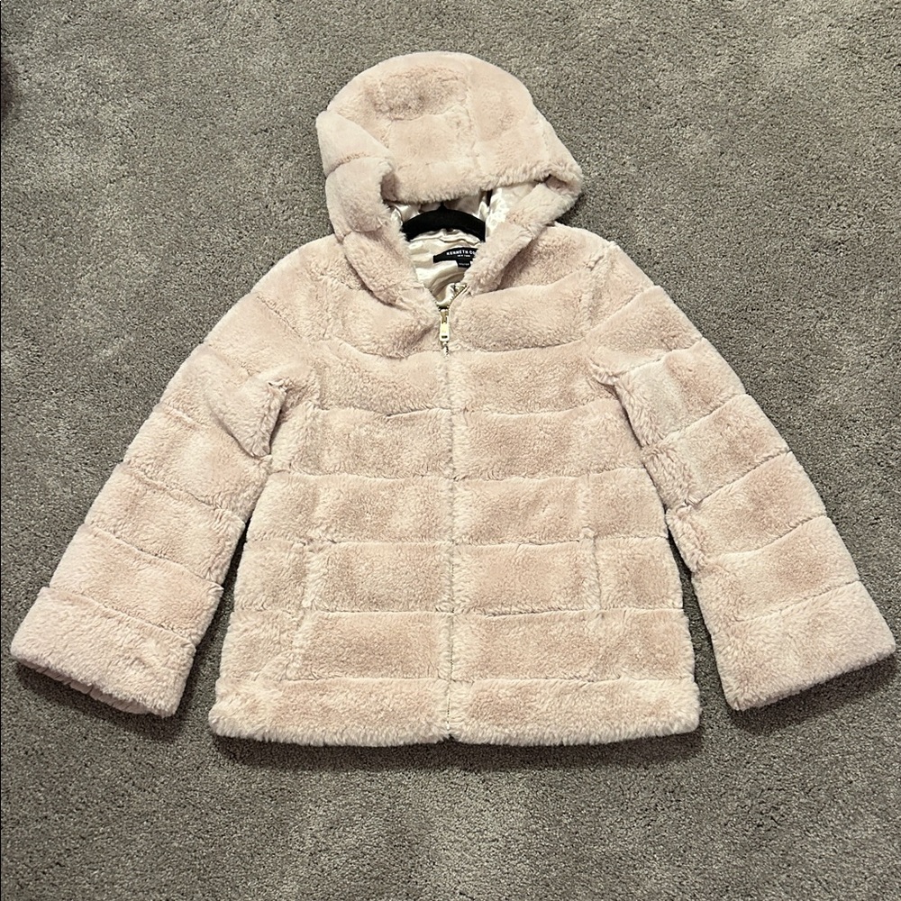 KENNETH COLE faux fur jacket